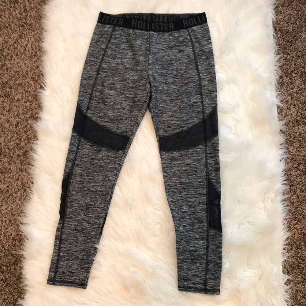 Hollister Leggings with mesh cut outs